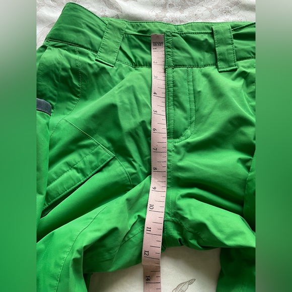 Columbia Womens Arctic Trip Omni Heat Kelly Green Snow Pants XS Snowboarding - Picture 10 of 11